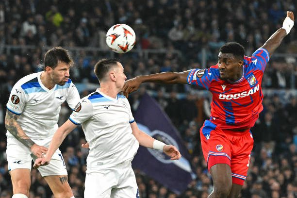 Viktoria Plzen's Rafiu Durosinmi